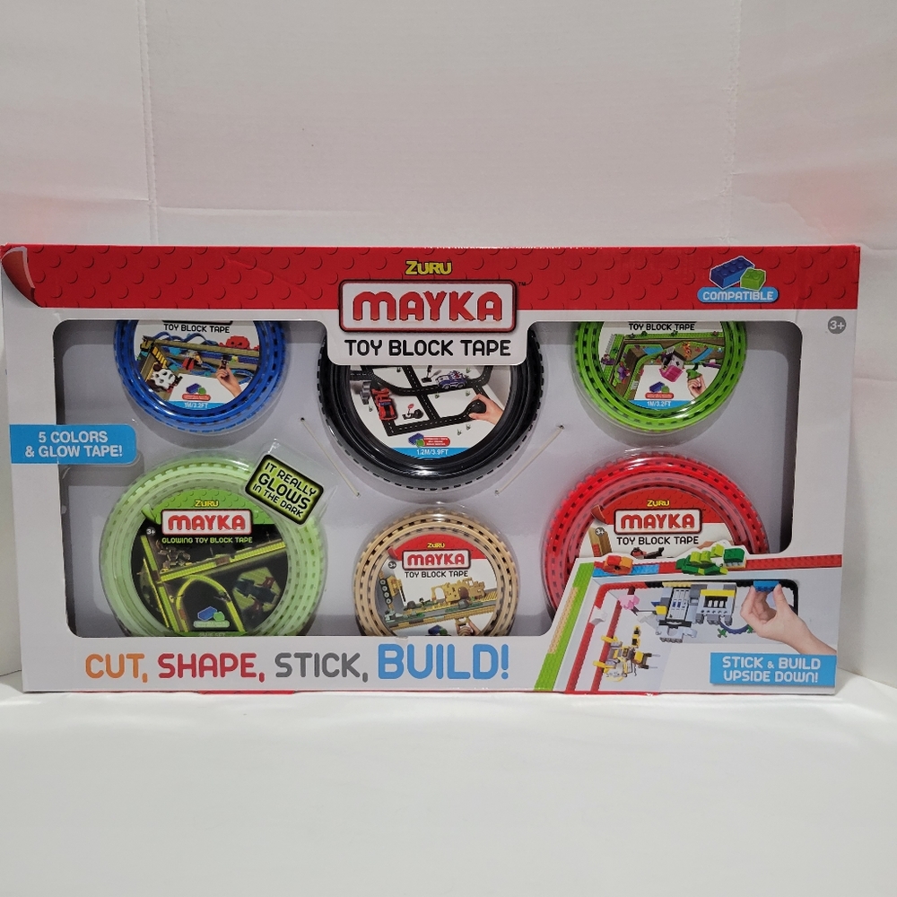 Zura Mayka Toy block tape NIB